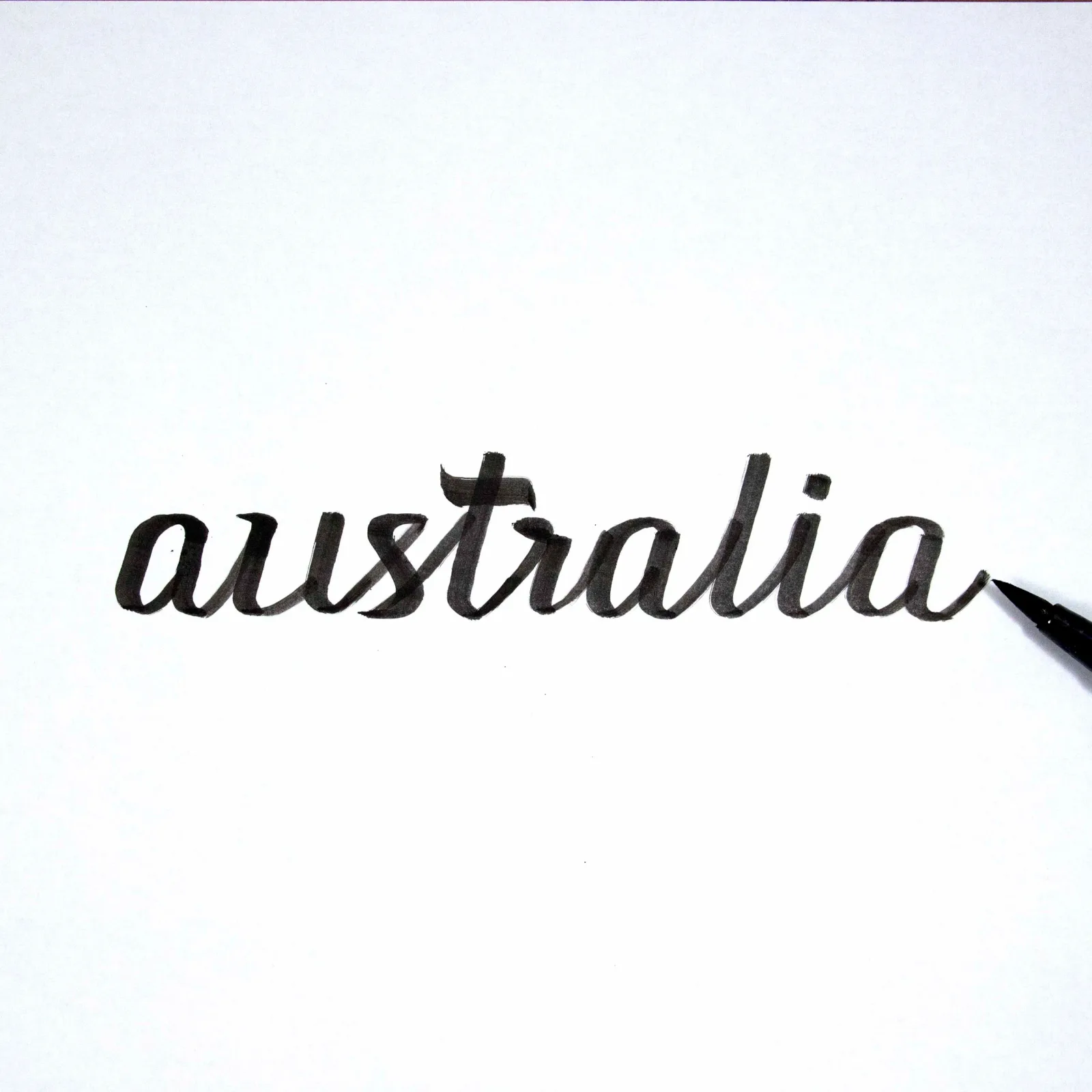 Experiment — hand lettering and craft