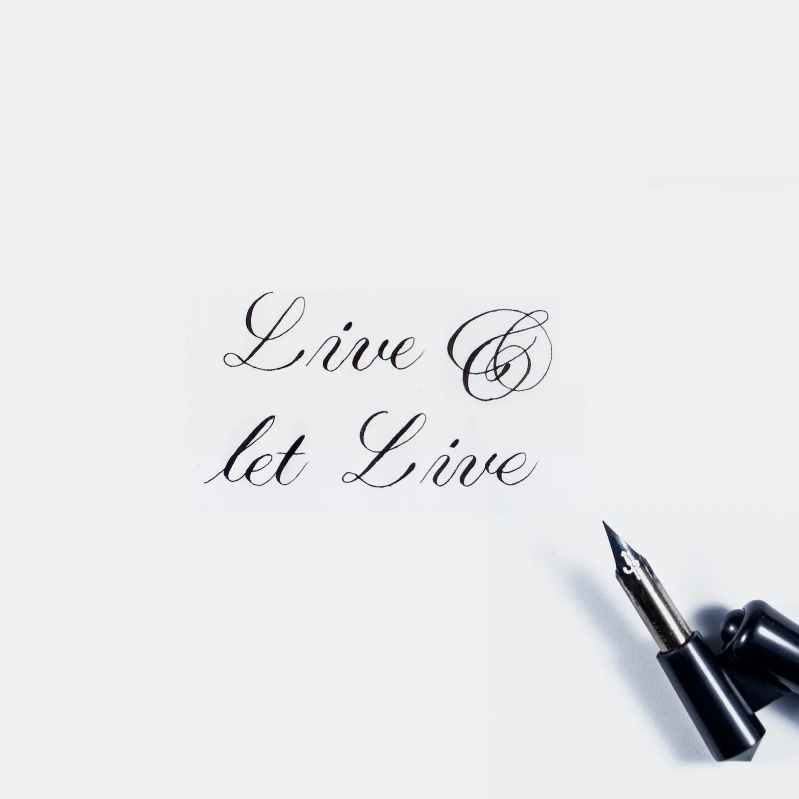 Experiment — hand lettering and craft