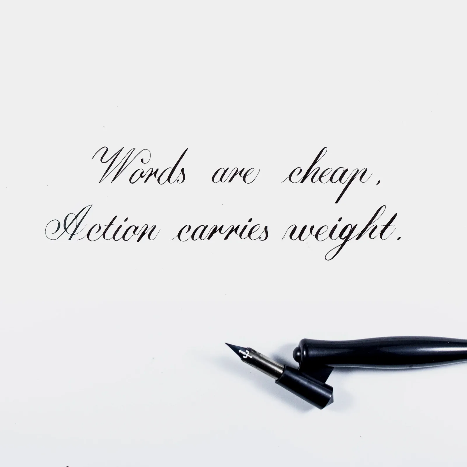 Experiment — hand lettering and craft