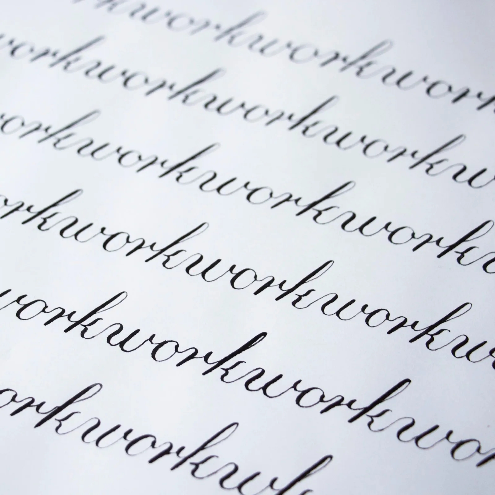 Experiment — hand lettering and craft