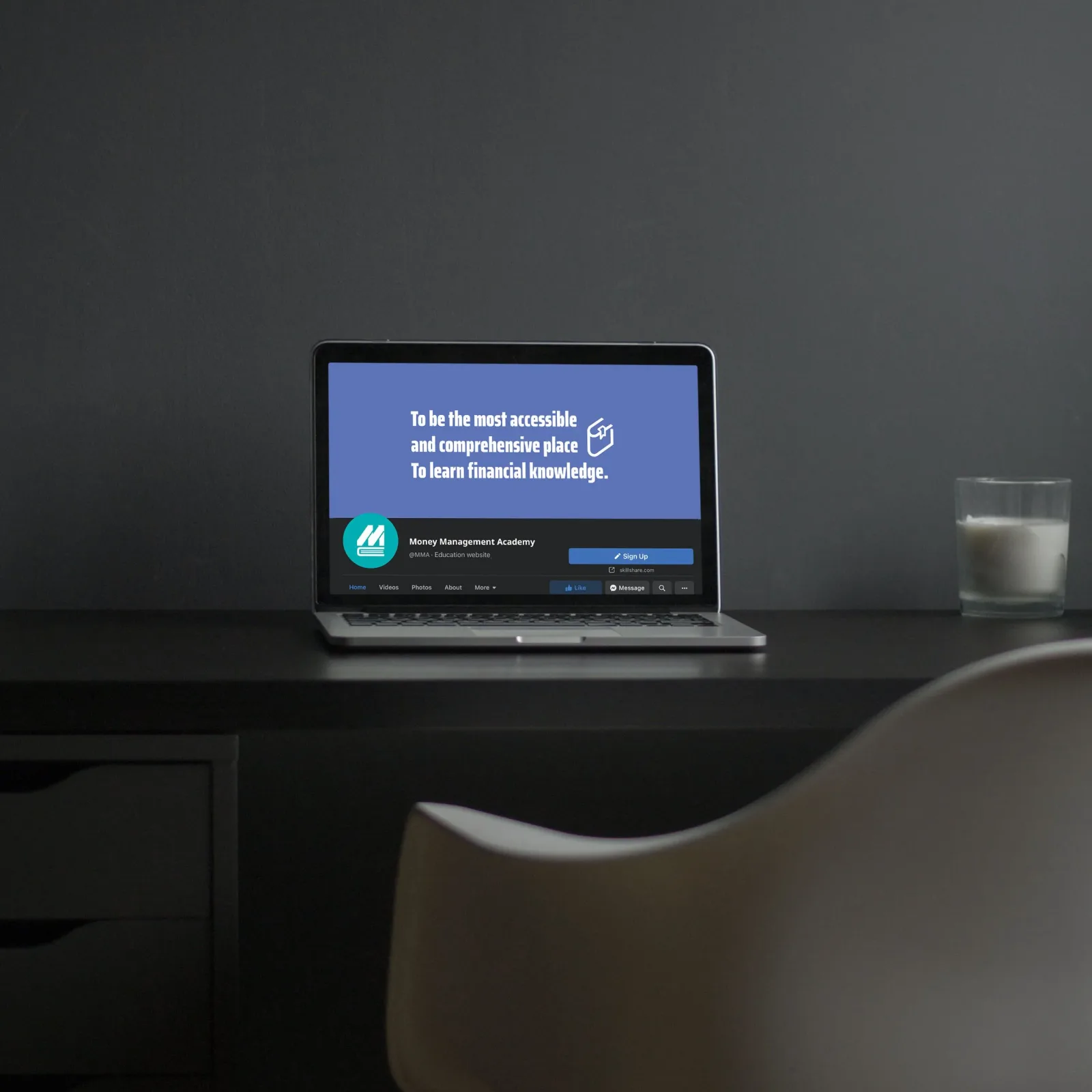 Website mockup