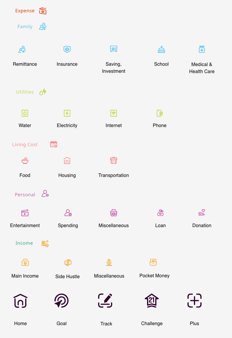 Custom icons