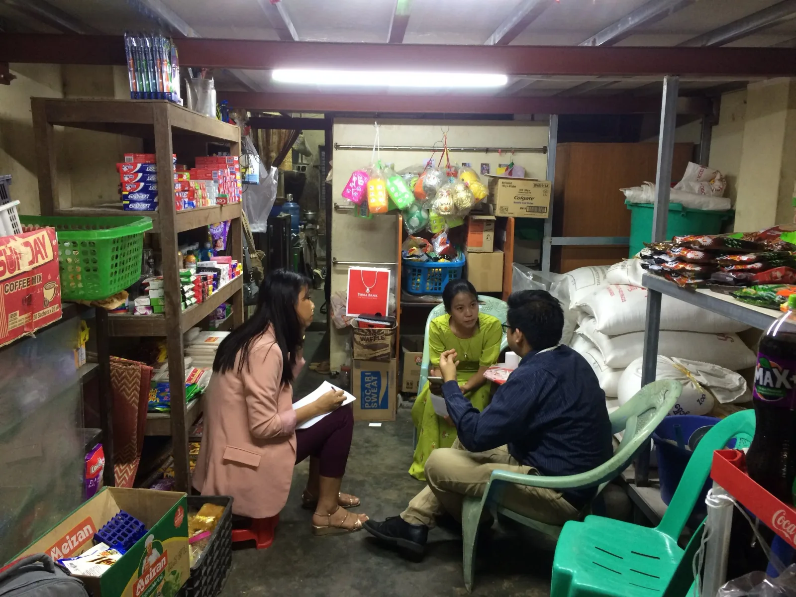 Market research interviews